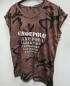 Mobile Preview: Kanupolo Fun Girly Shirt -Camouflage-, mit silbernen Aufdruck, Gr.M