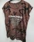 Preview: Kanupolo Fun Girly Shirt -Camouflage-, mit silbernen Aufdruck, Gr.M