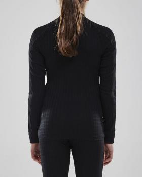 PROGRESS BASELAYER CN, langarm, Junior -BLACK-