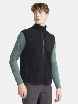 Craft Adv Explore Pile Fleece Vest Men, black