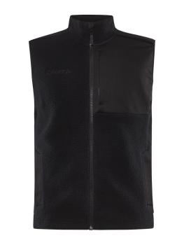 Craft Adv Explore Pile Fleece Vest Men, black