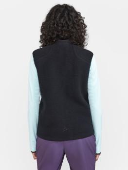 Craft Adv Explore Pile Fleece Vest Women, black