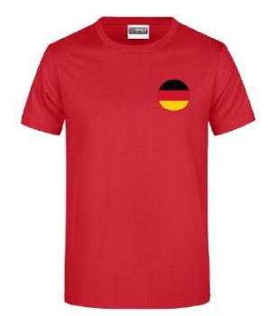 T-Shirt rot, Kanupolo Team Deutschland