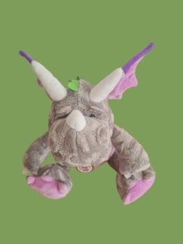 Dragon "Smilla" grey with medal
