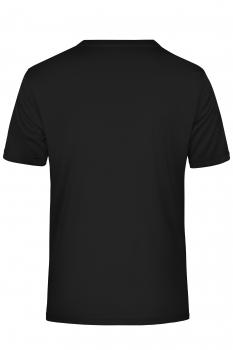 Men's Active-T (black), Funktions T-Shirt für Freizeit und Sport, Größe L