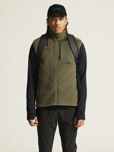 Craft Adv Explore Pile Fleece Vest Men, Rift