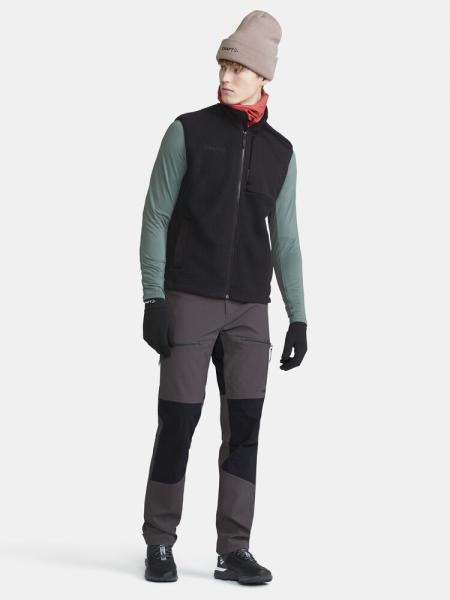Craft Adv Explore Pile Fleece Vest Men, black