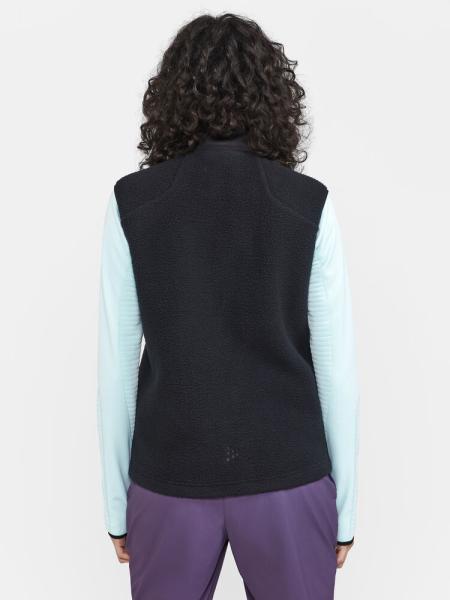 Craft Adv Explore Pile Fleece Vest Women, black