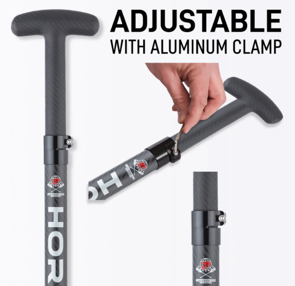 Making Waves X32 Sting, verstellbares Drachenbootpaddel CLAMP - Inbus