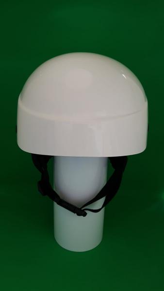 Kanupolo Helm NEX Carbon, white, One Size