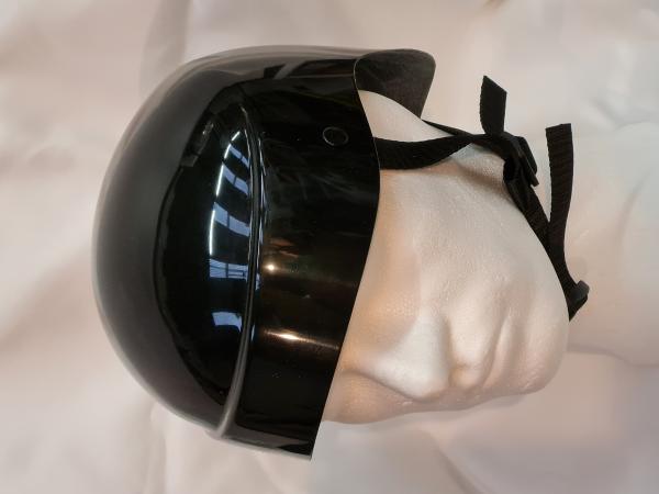 RK Kanupolo Helm NEX Kevlar-Carbon, BLACK, One Size