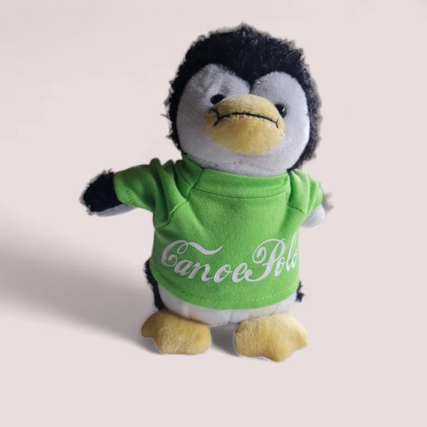 Pinguin mit Shirt in grün