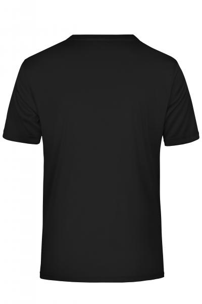 Men's Active-T (black), Funktions T-Shirt für Freizeit und Sport, Größe M