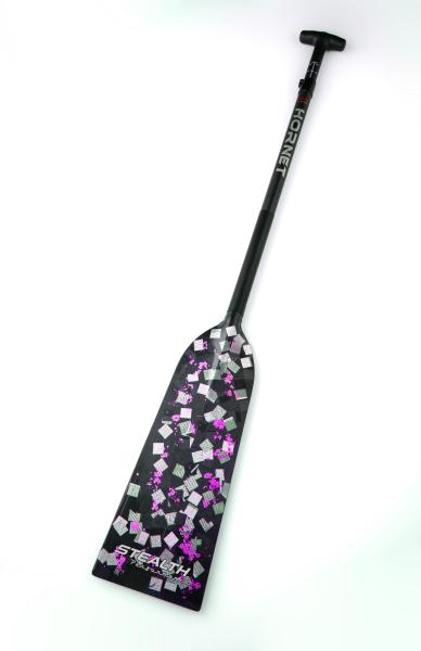 Hornet Stealth S5 PURPLE Sting, verstellbares Drachenbootpaddel CLAMP-​Inbus